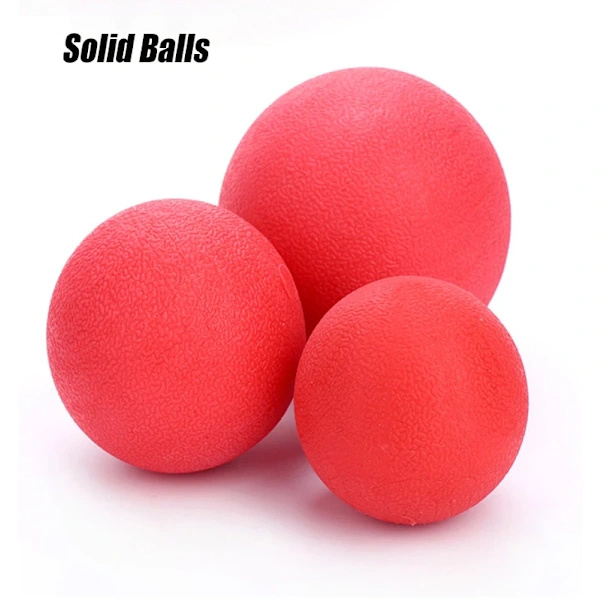 Hundelegetøj Holdbar Solid Elastisk TPR Kæledyrsbold Tyggelegetøj Holdbar Bold Med Snor Rød solid bold M 4,8 cm Red solid ball M 4.8 cm