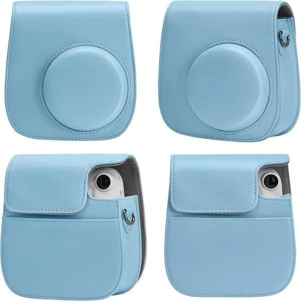Etui kompatibelt med Instax Mini 11, blått - Perfekt