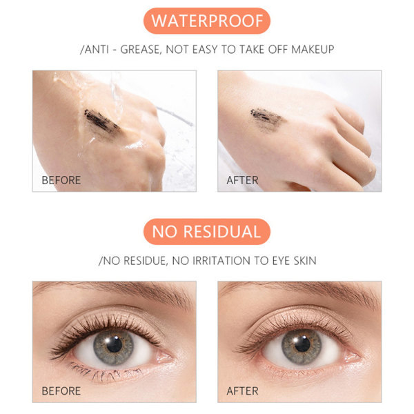 IC Vandfast og klumpfri mascara, tuben er lavet af Brown