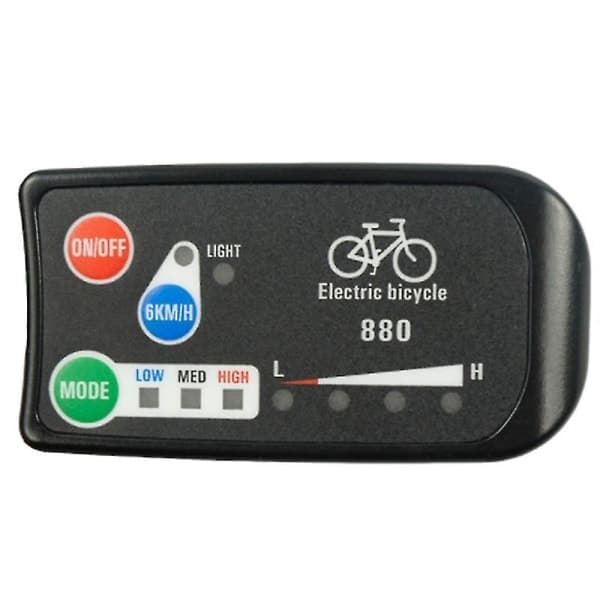 IC CNE Sähköpyörän Näyttö 36v 48v Ebike Led880 Cont