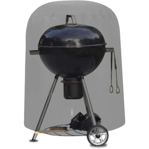 IC Dæksel til kulgrill - Diameter 74cm Højde 86cm Dæksel - Vandafvisende, åndbart og UV-stabiliseret