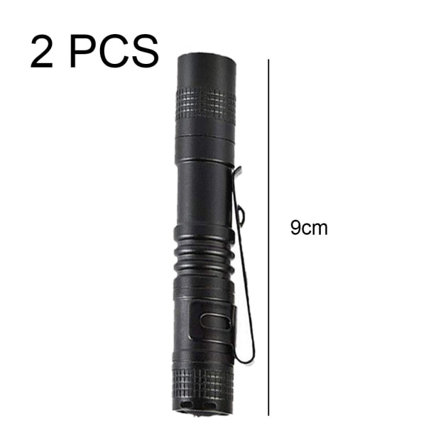 IC Stark lys pennelygte, udendørs multifunktionslys med 9CM short