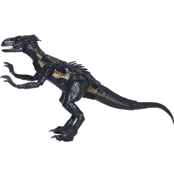 IC Jurassic World Park Indoraptor Velociraptor Active s Action Fig Svart 28*15cm