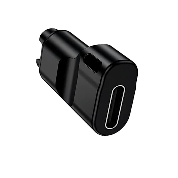 INF USB-C-adapter til opladning af Garmin-ur, sort