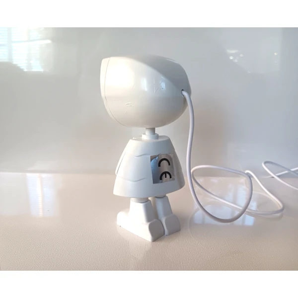 Astronaut Sunset Lamp USB Night Light New in Open Box Tested White