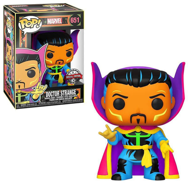 IC Funko POP! Marvel: The Avengers - Dr. Strange Mørk Utgave