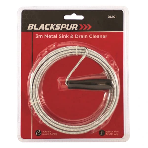 3m Flexible Drain Cleaning Rods Long Sink Cleaner Pipe Cleaner Spring Tool