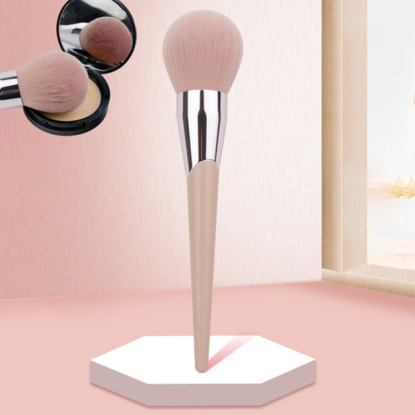 Mjukt sminkverktyg Platt foundation Ansiktsrouge Puder Contour Cosm