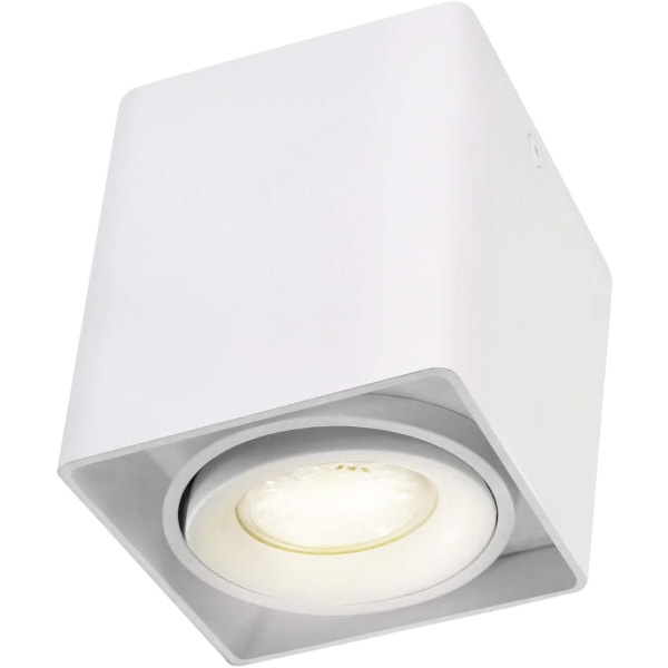 IC Justerbar takspotlight (med 5W GU10 LED-lampe) innendørs