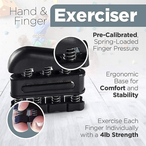 IC 2 stk. Grip styrke enhed, finger træningsenhed