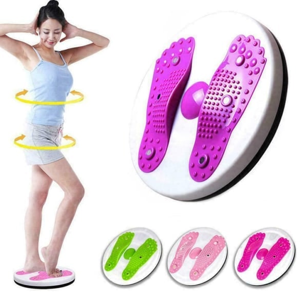 IC Midja Twister Fodmassage Plade Træning Fitness Twister