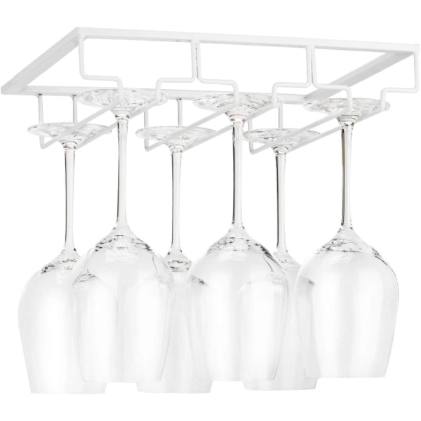 Vinglassstativ - Metall Underskap Henge Stemware Holder