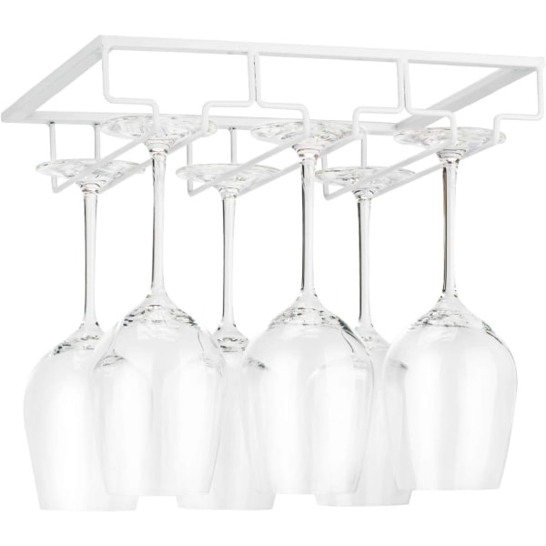 Vinglasstativ - Metal Underkabinet Hængende Stemware Holder