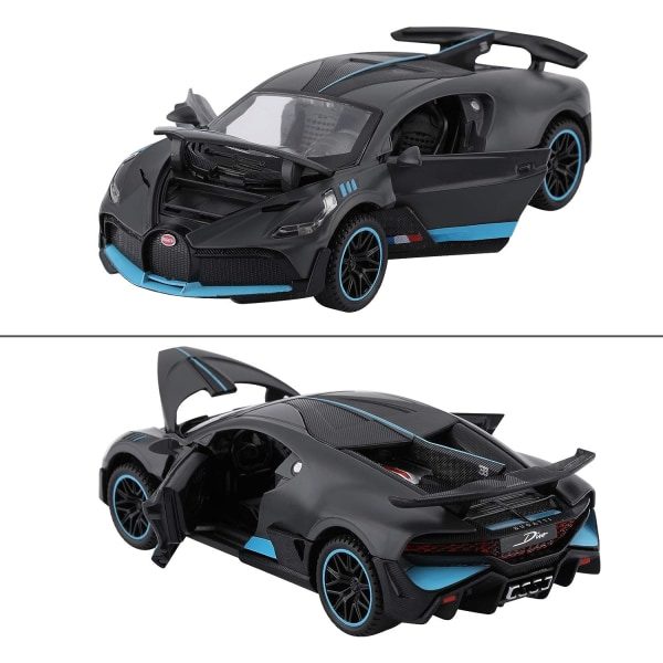 IC Bugatti Divo Die-Cast Bil, Zink Legering Støbt Model Legetøjsbil Træk