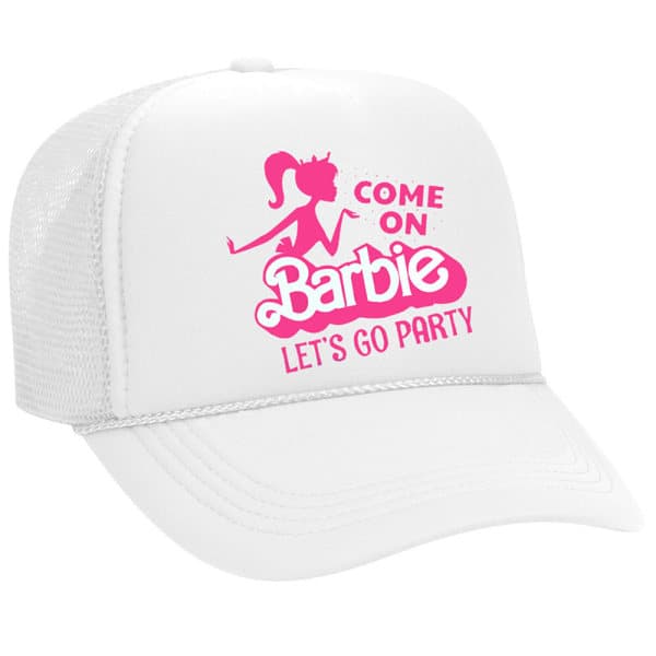 Barbie Bokstaver Broderte Baseball Caps Sommer Keps A4