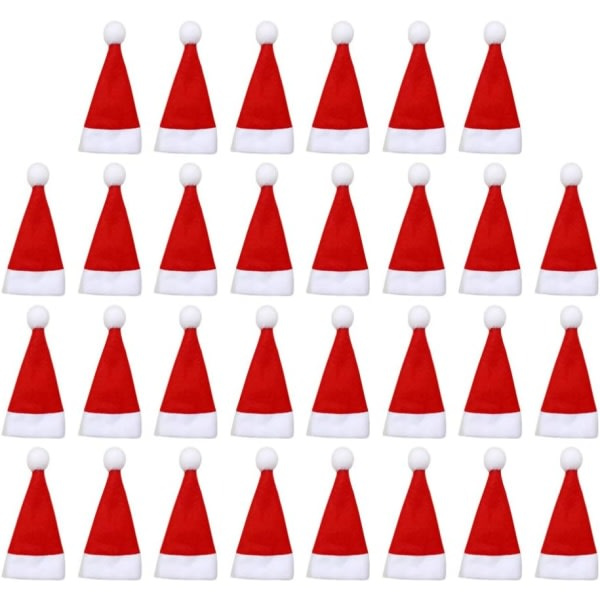 30 st Julbestickhållare Mini Tomteluva Bestickväska San