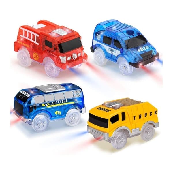 IC-kilpa-autolelu 5 LED-valolla