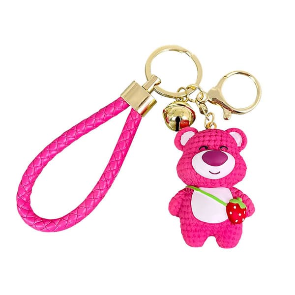 Lotsohuggin Bear Anime Nyckelring Väska Pend IC