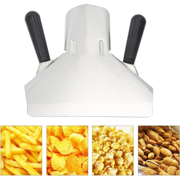 IC Popcorn-Skopa, Rustfritt Stål Mat Popcorn Chips Skopa Metall