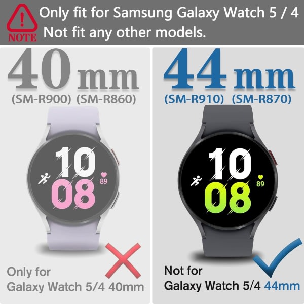 Case on yhteensopiva Samsung Galaxy Watch 5 2022 / Galaxy Watch 4 IC kanssa