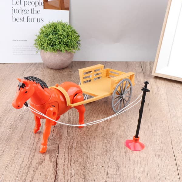 IC Elektronisk pony kæledyr trækker vogn rundt springer ture Ele