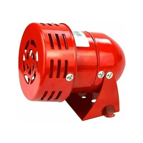 IC Sirenlarm 220V Kraftfullt utomhussirenlarm 120dB Röd motorkabel
