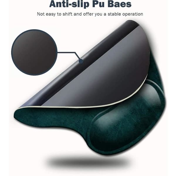 IC Ergonomisk musematte med håndleddstøtte, søt musematte med sklisikker gummibase