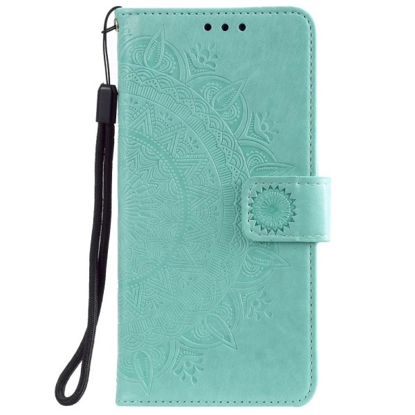 IC Samsung Galaxy S21 Plus - Mandala-lompakko - Vihreä Vihreä Vihreä