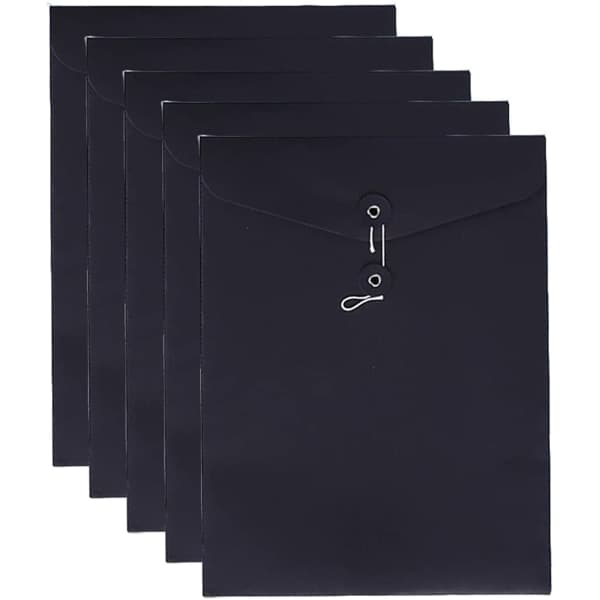 IC Kraft String File Mapp Arkivering Kuvert Projektfilmapp