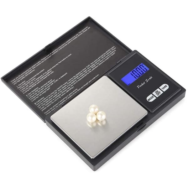 IC Digitalvåg smycken / guld / kaffe 0,01 g - 200 g