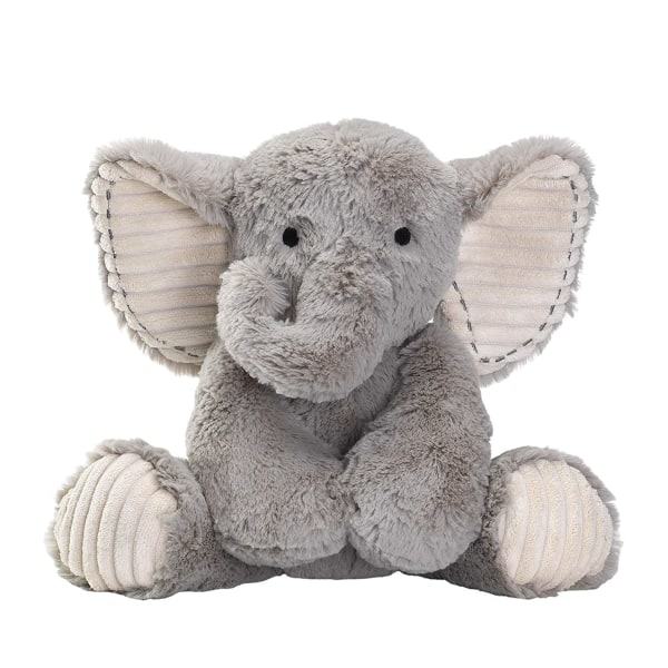 IC Jungle Safari Grå plysch elefant bamse legetøj