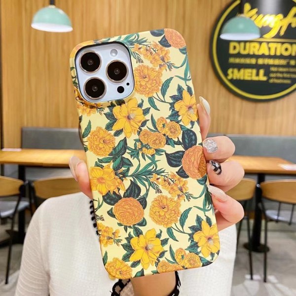 IC Blommor Blommönster Blommönster Phone case cover