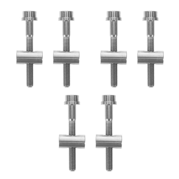 2 pcs Bicycle Seatpost Bolts - Titanium Screws for Stable Seatpost Clamp 3x 3x
