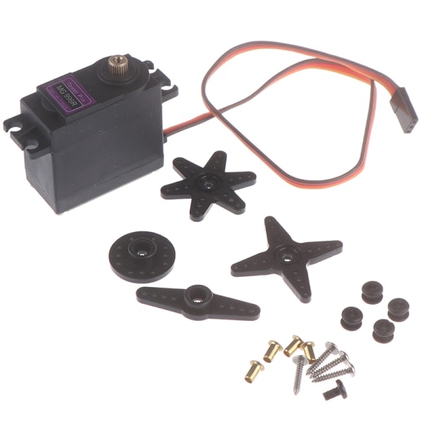 1 set MG996R 360° växelservo med högt vridmoment för RC-helikopter