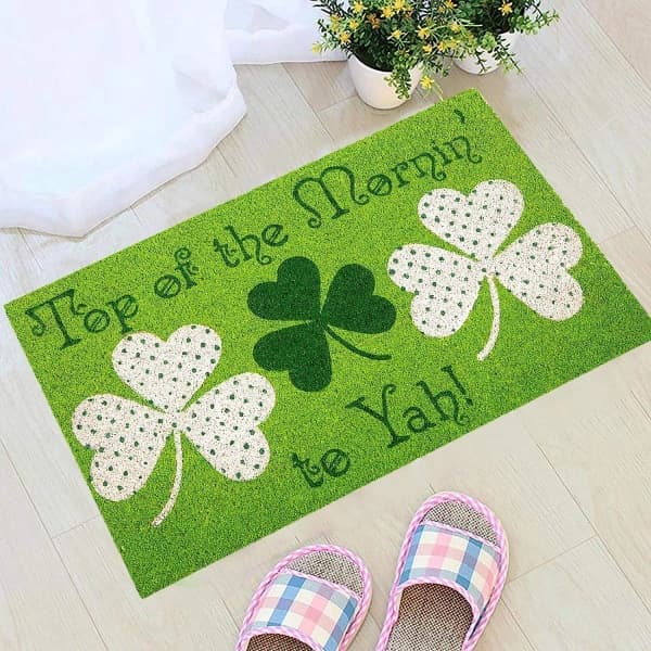 IC St Patrick's Day Matta Cover - Heminredning Vardagsrum Golvmatta (f)