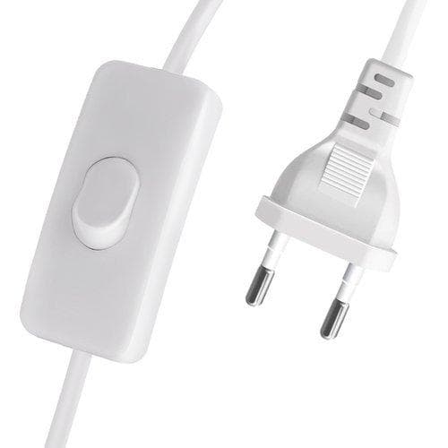 Vekstlampe med klemme - Vekstbelysning - Lampe for planter hvit Vit