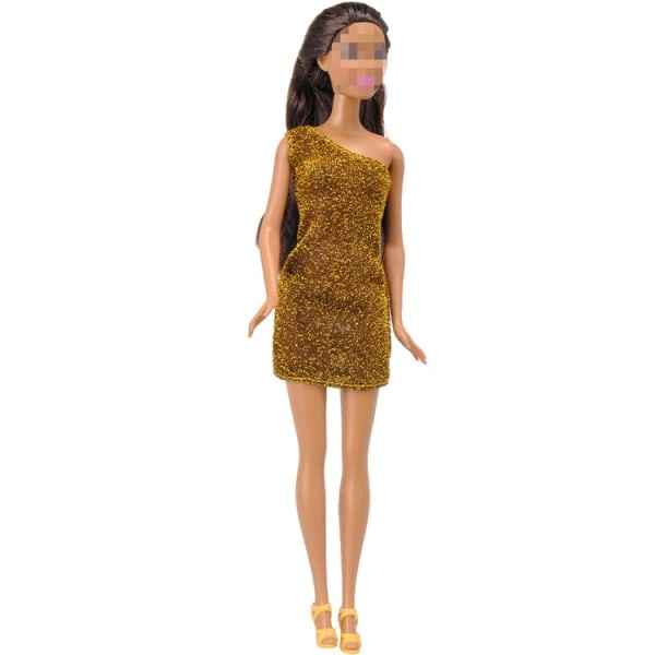 IC 5 osaa Barbie Vaatteet Tarvikkeet Nuken Hääpuku Prinsessamekko Iltapuku 5 Tyyliä (Vain Vaatteet)