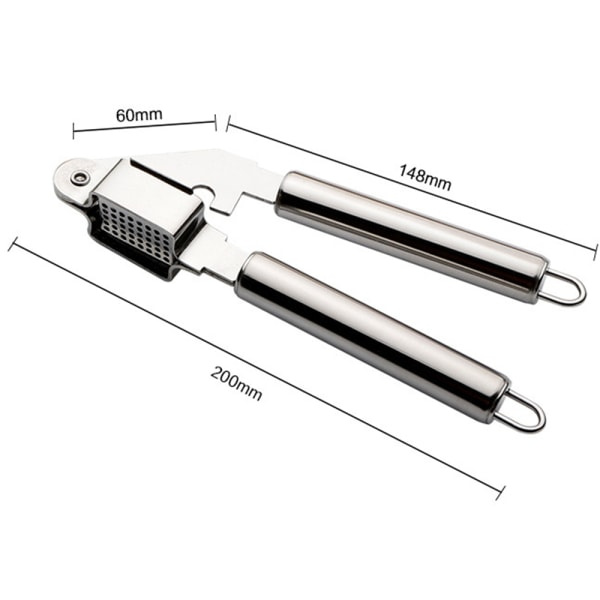 IC Kross, krosser og skræller i rustfrit stål med stor kapacitet, ergonomisk design rustfrit stål Let rengøring og opvaskemaskine sikker