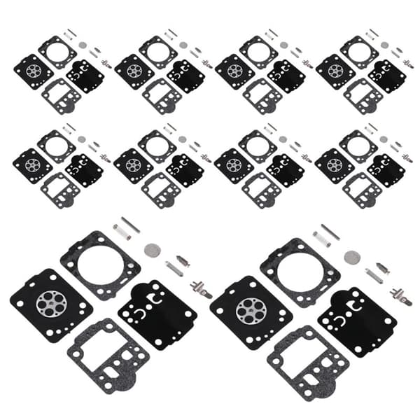 Förgasarkit 10 Set för 240 236 235 435 E JONSERED CS2238 CS2234 RB149, RB 149 Membranmontering