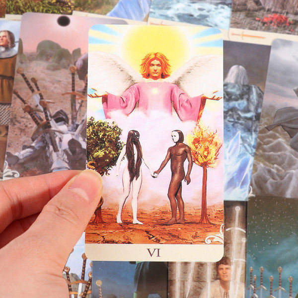 IC Vice Versa Tarot-kortit englanniksi Lautapeli ennustaminen Monivärinen onesize