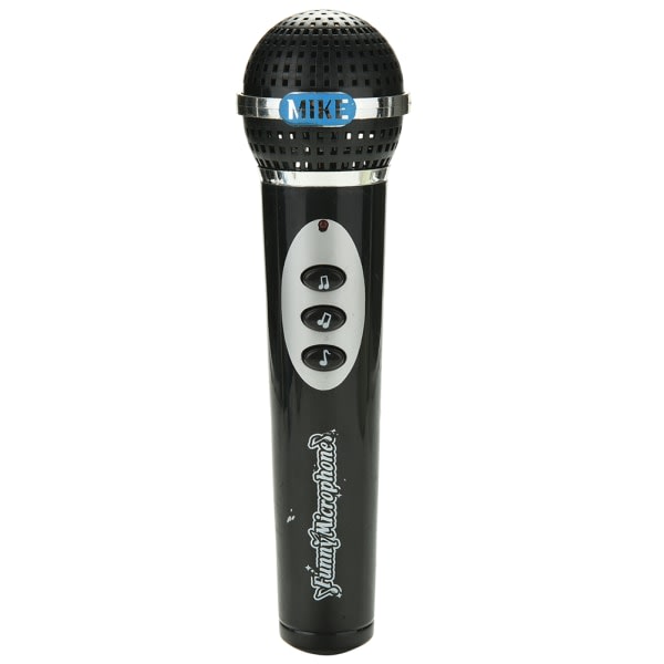 IC 1 st Mikrofonleksak Mic Karaoke Sjungande Musikleksak Ny stil black One Size