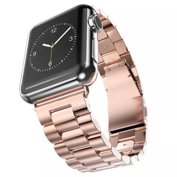 IC Luksuriøst Metallarmbånd Apple Watch 38/40/41 mm - Roségull Roségull Roségull