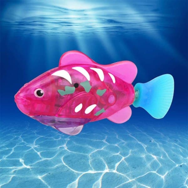 NOE Styck Elektronisk Fisk Plast Fiskleke Robot Swimmin