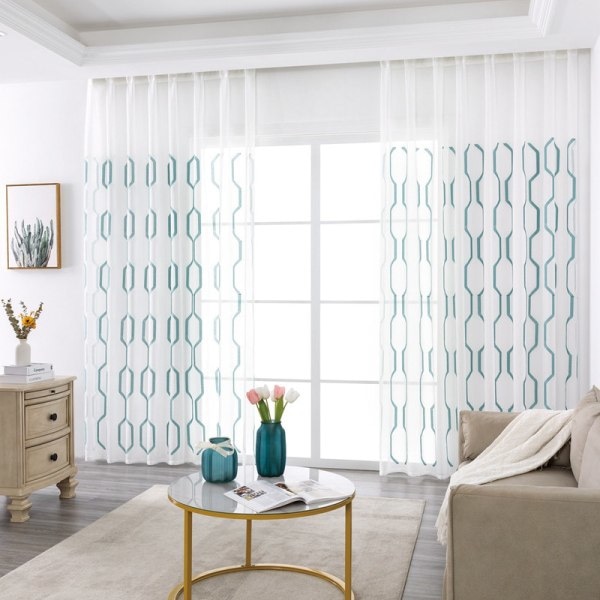 IC Voile Gardiner Halvtransparenta