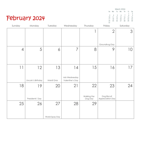 2024 Väggkalender - Mops kalender - Mops og kysser 2024 Hängbar månatlig vegg kreativitet djurkalender 2024 modell