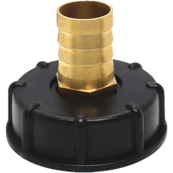 IC Hurtigkoblingsnippel til 1000 L tank, multitanke, messing slangetilslutning, IBC-tankadapter (32 mm) 3.2m