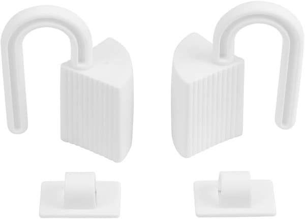5-pack - Dörrfingerskydd - Klämskydd - Barnsäkert - Dörrhandtagslås - Säkerhetsdörrstopp - Fingerklämskydd - Säkerhetsdörrskydd