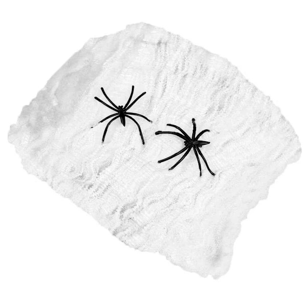 Stretchy Cobweb: Transform Your Home into a White Haunted House