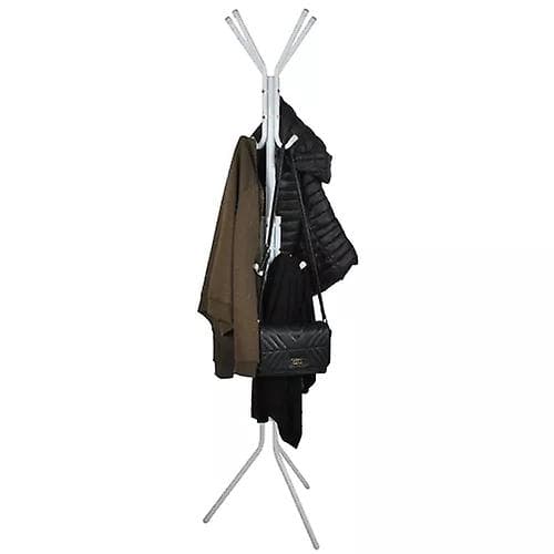 Stående tøjstativ 170 cm - hvid