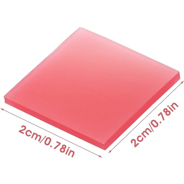 IC 80 st färgglada lim pennor för vaxmålning Korsstygn DIY-verktyg för broderitillbehör (2 x 2 cm)